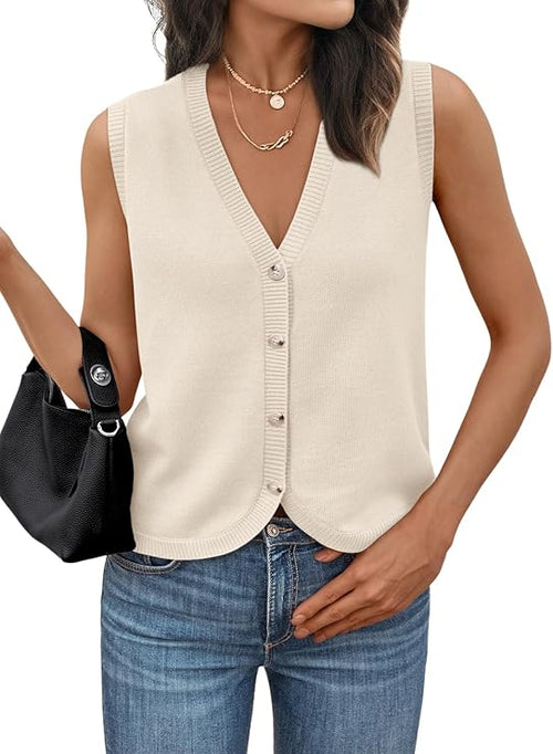 Ivy Button Vest