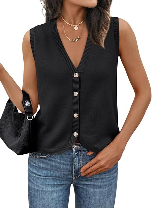 Ivy Button Vest