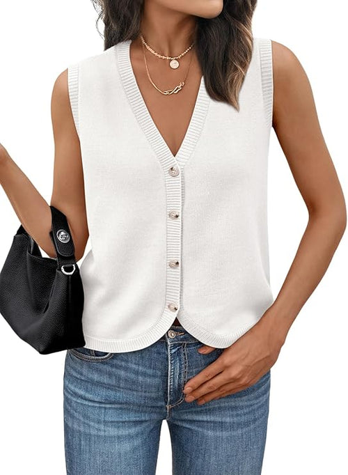 Ivy Button Vest