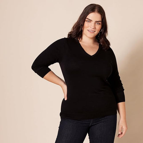 Elise Lightweight V-Neck