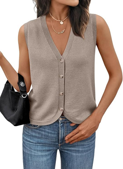 Ivy Button Vest