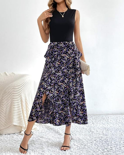 Coastal Muse Midi Dress