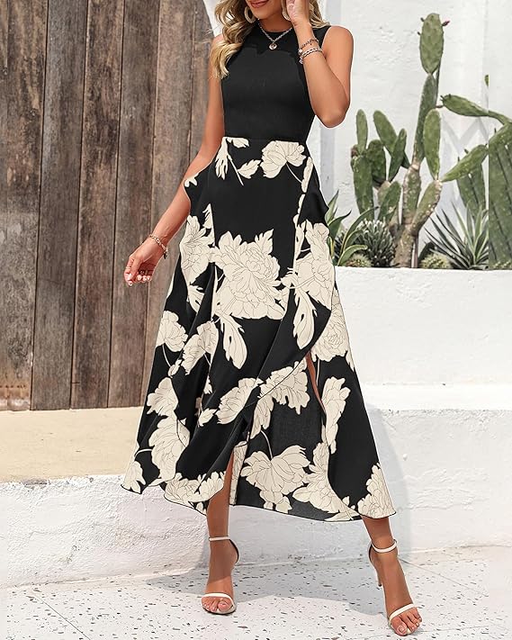 Coastal Muse Midi Dress