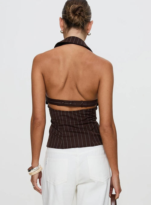 Victorie Halter Top