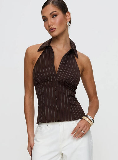 Victorie Halter Top
